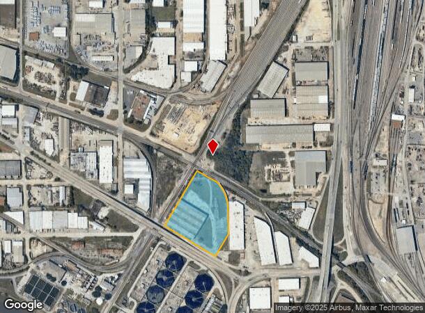  7100 Clinton Dr, Houston, TX Parcel Map