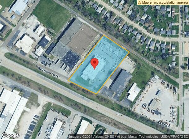  3810 W River Dr, Davenport, IA Parcel Map