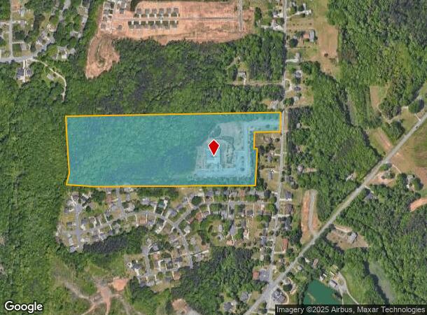  3894 Northampton Dr, Winston Salem, NC Parcel Map