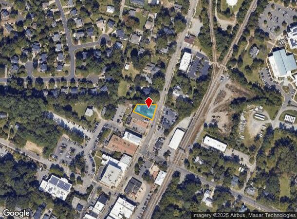  309 N Salem St, Apex, NC Parcel Map