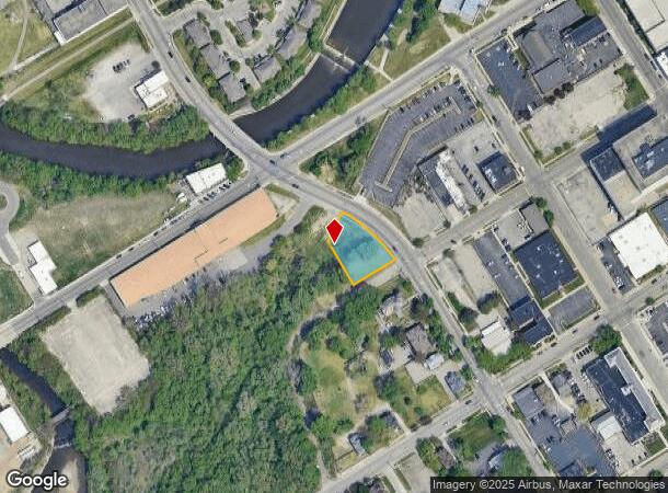416 S Grand Traverse St, Flint, MI Parcel Map