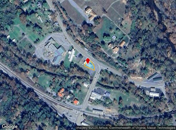  1150 Virginia Ave, Goshen, VA Parcel Map