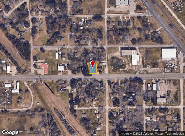  612 Main St, La Marque, TX Parcel Map