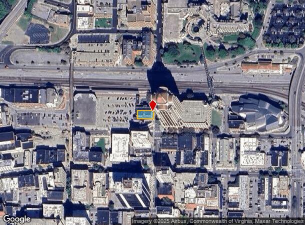 7 S Jefferson St, Roanoke, VA Parcel Map