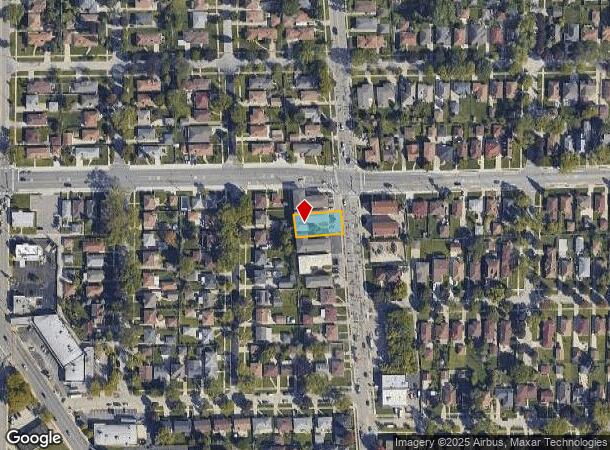 7554 N Waukegan Rd, Niles, IL Parcel Map