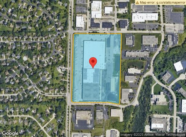  N54w13901 Woodale Dr, Menomonee Falls, WI Parcel Map