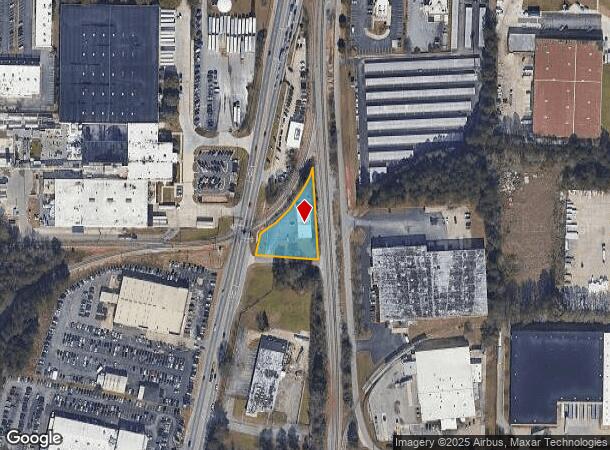  6834 Jonesboro Rd, Morrow, GA Parcel Map