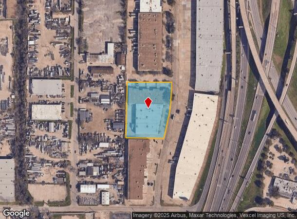 10541 King William Dr, Dallas, TX Parcel Map