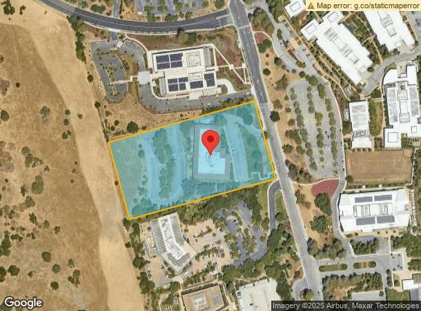  3408 Hillview Ave, Palo Alto, CA Parcel Map