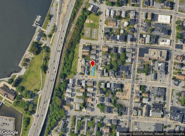 84 Danforth St, Fall River, MA Parcel Map