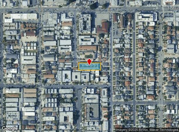  1002 N Mariposa Ave, Los Angeles, CA Parcel Map