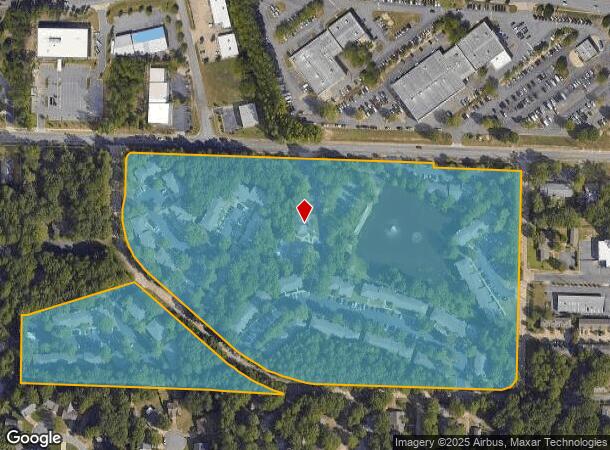 13111 W Markham St, Little Rock, AR Parcel Map