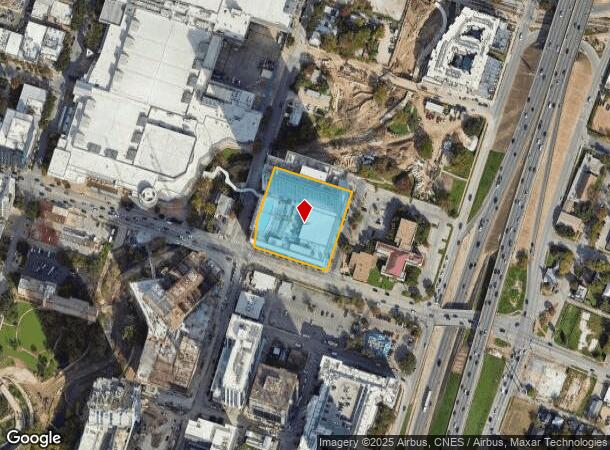 608 E Cesar Chavez St, Austin, TX Parcel Map