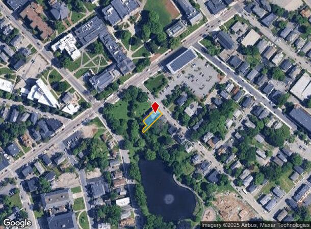  46 Gates St, Worcester, MA Parcel Map