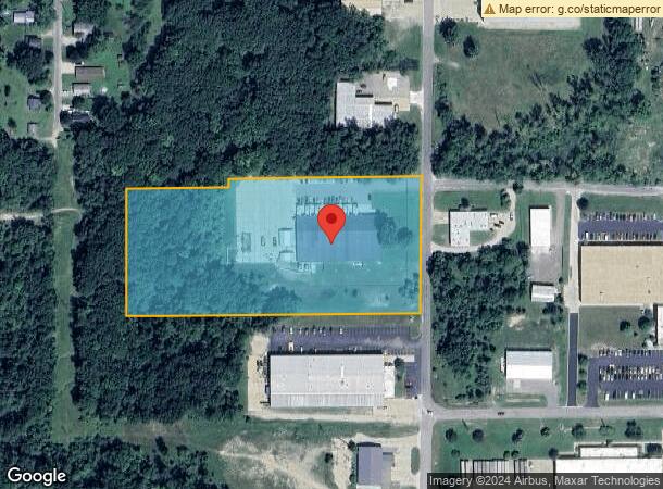  1370 E South St, Owosso, MI Parcel Map