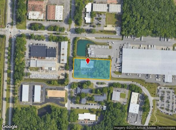  81 Research Dr, Hampton, VA Parcel Map