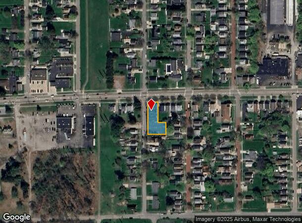 1909 W State St, Olean, NY Parcel Map