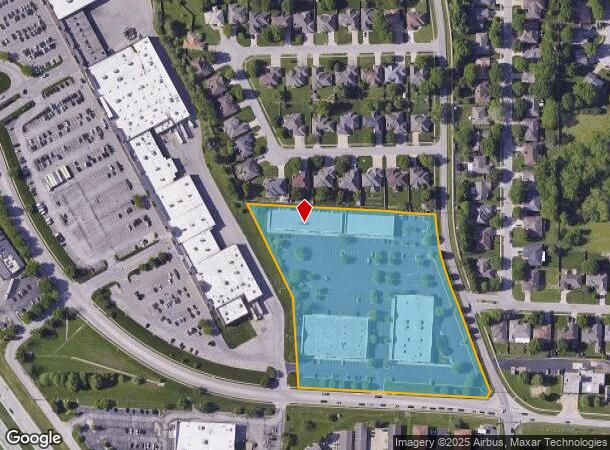 2131 E Primrose St, Springfield, MO Parcel Map