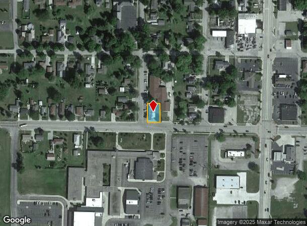 624 W 5Th St, Pinconning, MI Parcel Map