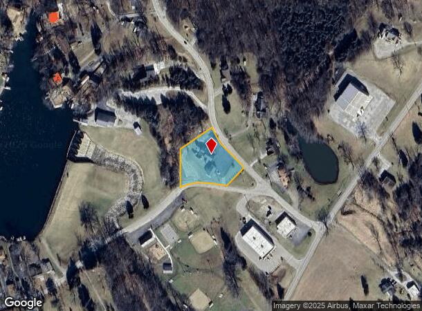 357 E Lakeview Dr, Nineveh, IN Parcel Map
