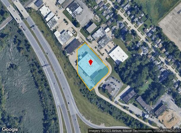  1400 E 286Th St, Wickliffe, OH Parcel Map