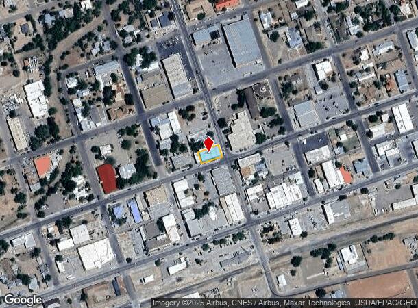  100 W Avenue E, Alpine, TX Parcel Map