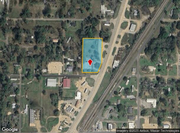 1233 Highway 165, Glenmora, LA Parcel Map