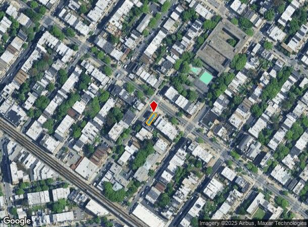 1340 Bushwick Ave, Brooklyn, NY Parcel Map
