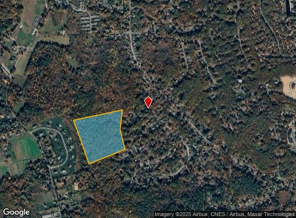 125 Meadowbrook Ln, Holliston, MA Parcel Map