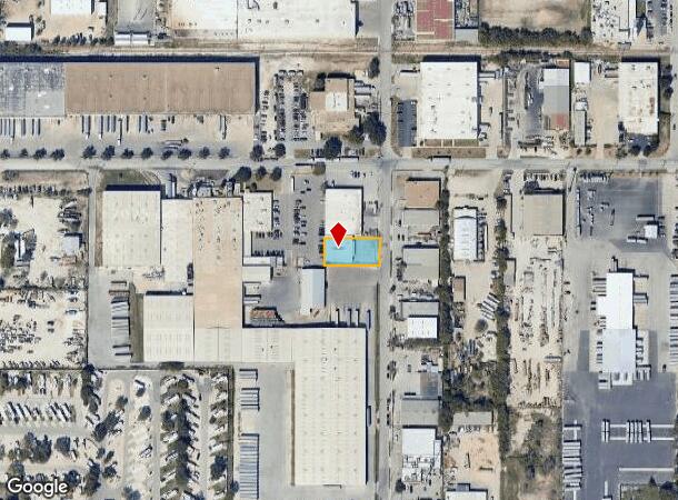 1053 Grubb St, San Antonio, TX Parcel Map