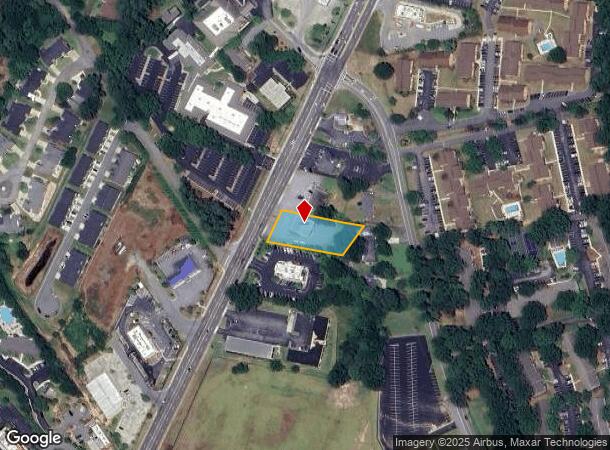  1662 A-C E Greenville St, Anderson, SC Parcel Map