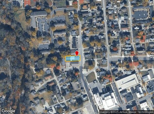  204 N Mill St, Plainfield, IN Parcel Map