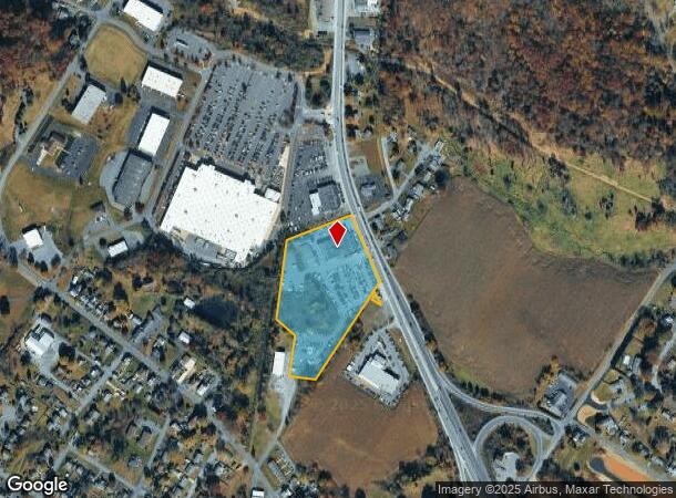 525 N Route 100, Bechtelsville, PA Parcel Map