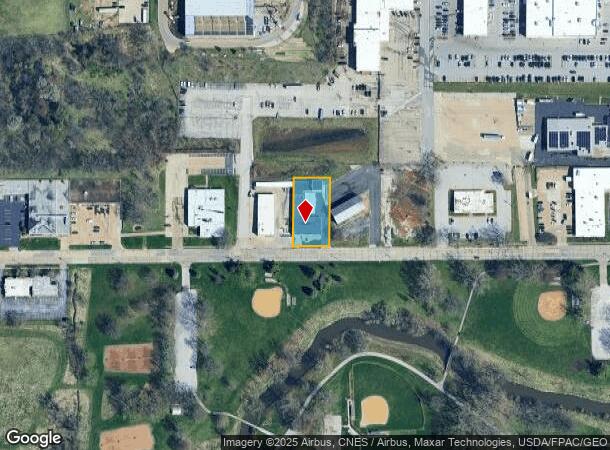 616 W 35Th St, Davenport, IA Parcel Map