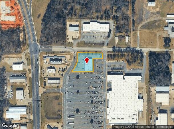 710 Estes Dr, Longview, TX Parcel Map