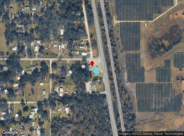 1449 Paul S Buchman Hwy, Zephyrhills, FL Parcel Map