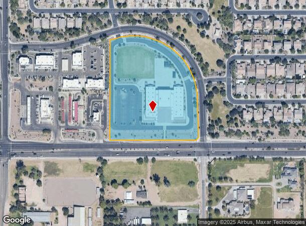  1750 E Riggs Rd, Gilbert, AZ Parcel Map