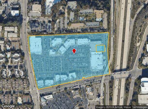  8801 Villa La Jolla Dr, La Jolla, CA Parcel Map