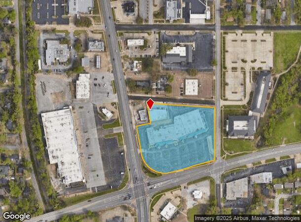1001 E 2Nd St, Tyler, TX Parcel Map