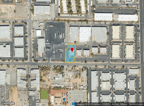  2200 Pama Ln, Las Vegas, NV Parcel Map