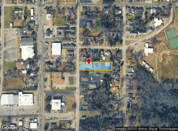  501 S Marshall St, Henderson, TX Parcel Map