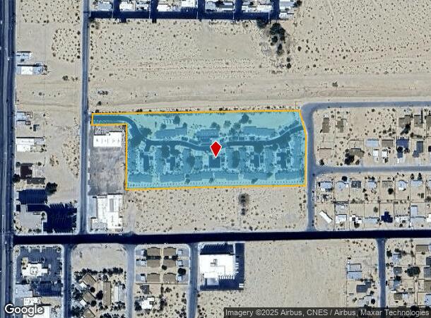  6215 Ocotillo Ave, Twentynine Palms, CA Parcel Map