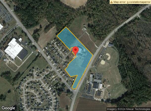  1815 Airport Blvd W, Wilson, NC Parcel Map