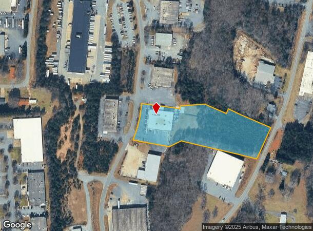  1245 26Th St Se, Hickory, NC Parcel Map