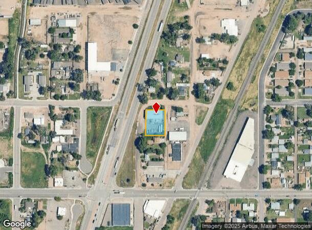  3602 Denver St, Evans, CO Parcel Map