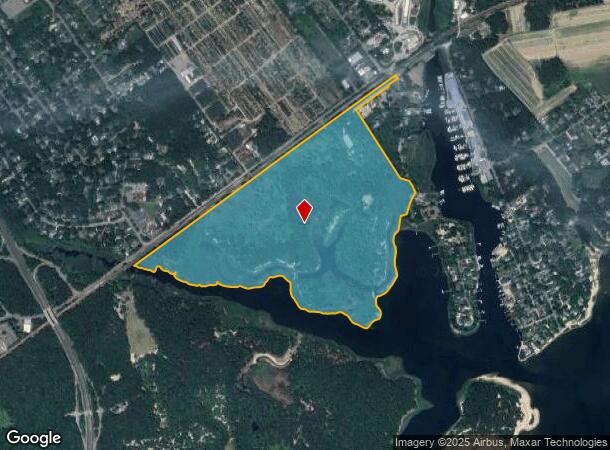 764 Hubbard Ave, Riverhead, NY Parcel Map