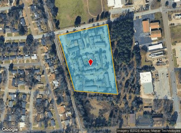  600 W Avalon Ave, Longview, TX Parcel Map