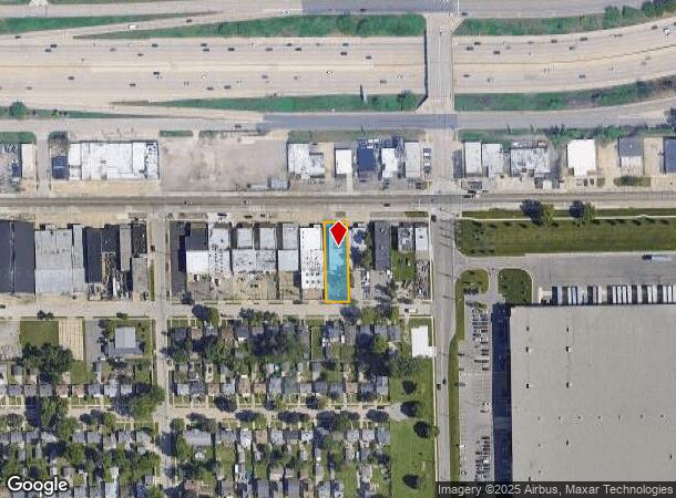  986 E 10 Mile Rd, Hazel Park, MI Parcel Map