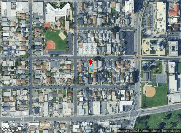 2752 W 15Th St, Los Angeles, CA Parcel Map