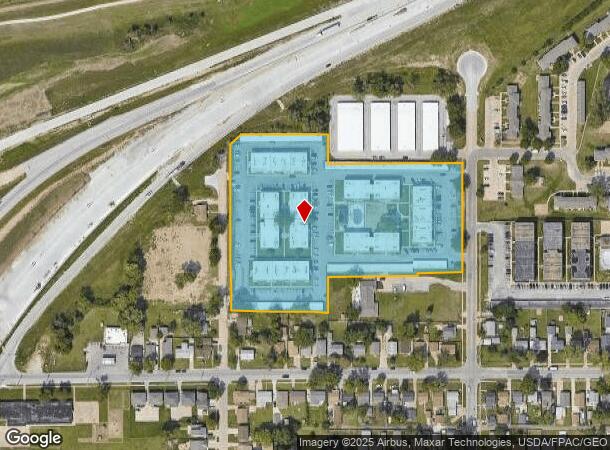 800 N 35Th St, Council Bluffs, IA Parcel Map